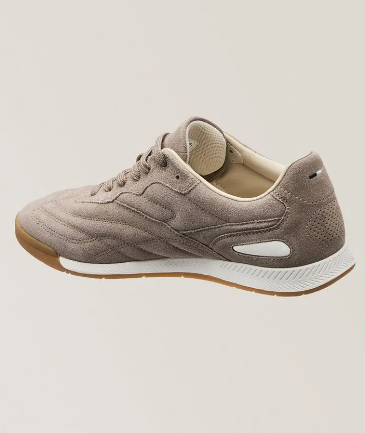 Titanium Suede Sneakers