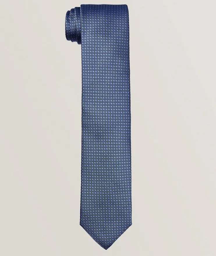 Tonal Dot Silk Tie