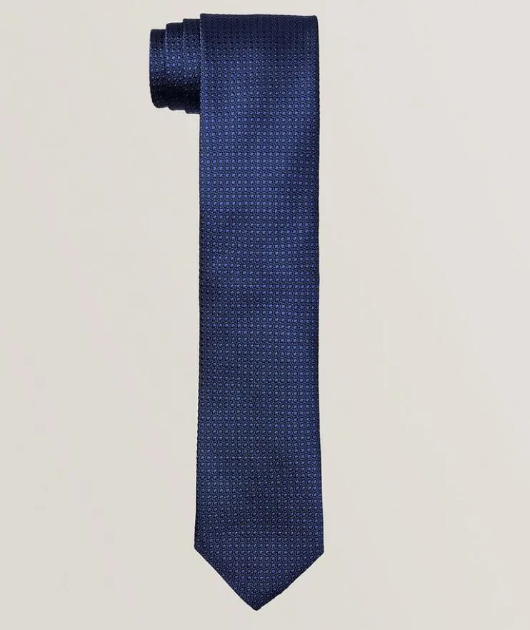Tonal Dot Silk Tie