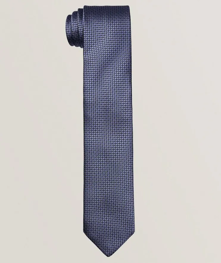 Tonal Dot Silk Tie