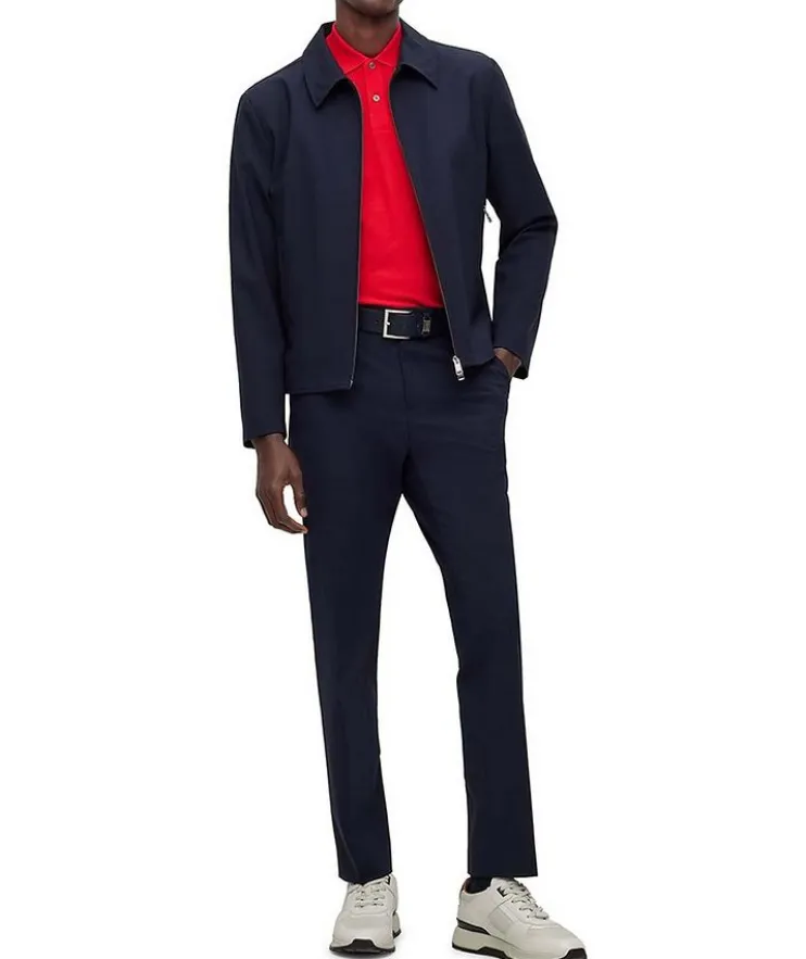 Tonal Logo Organic Cotton Piqué Polo