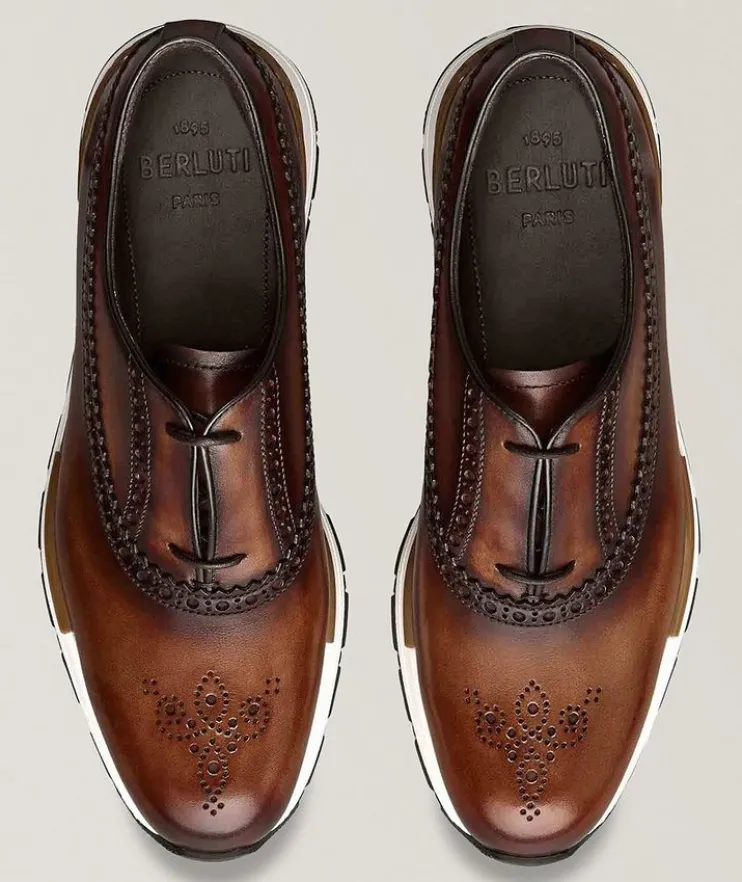 Torino Fast Track Leather Sneakers