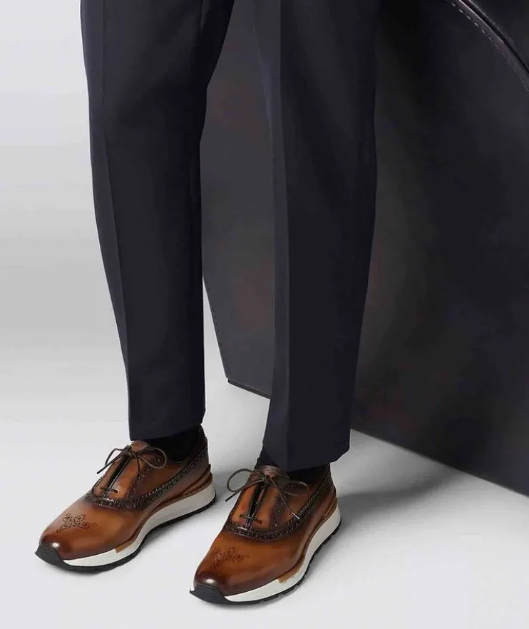 Torino Fast Track Leather Sneakers