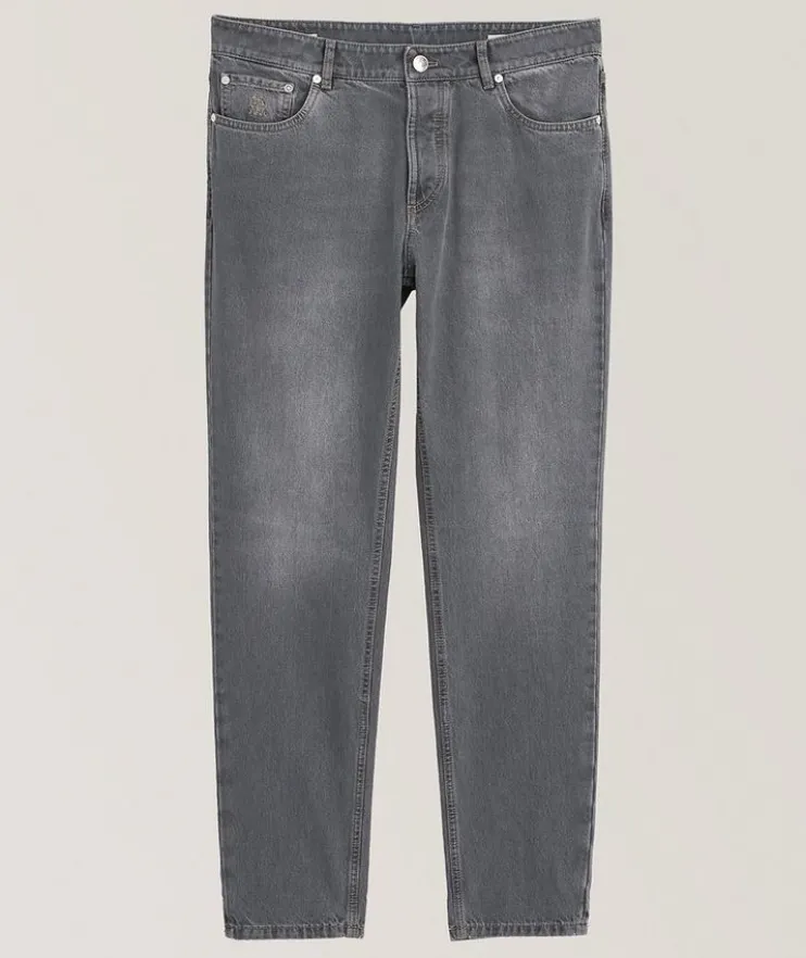 Traditional-Fit Cotton Denim