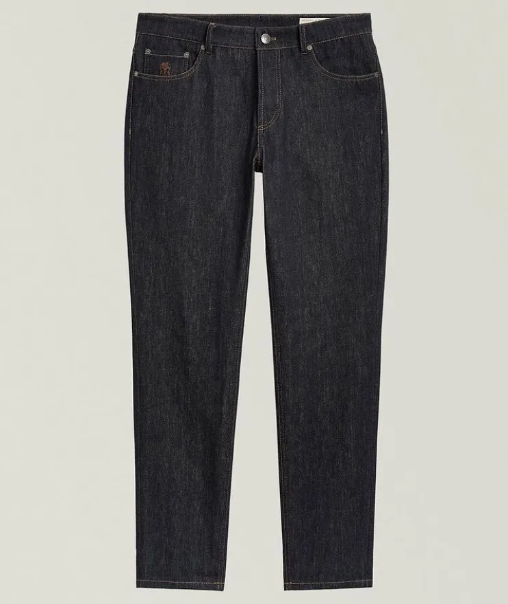 Traditional-Fit Lightweight Jeans