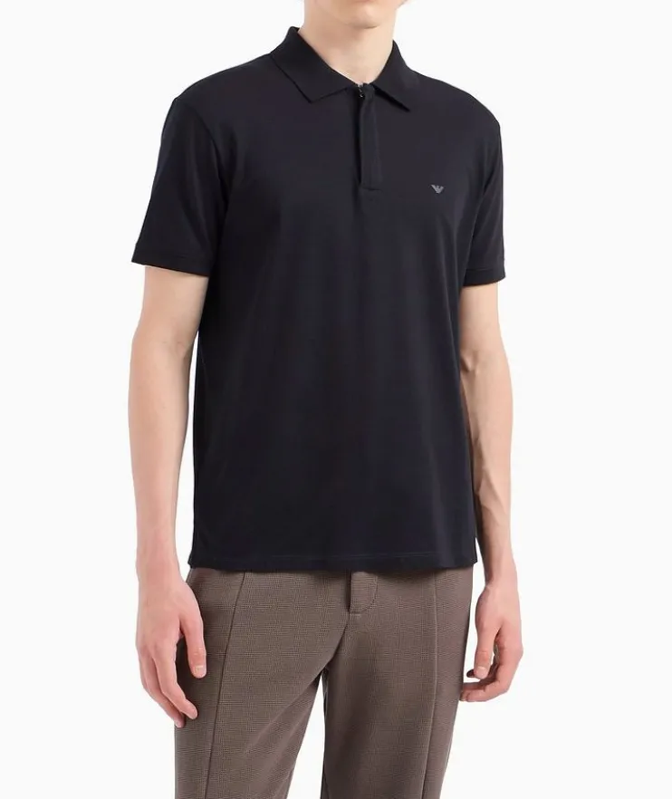 Travel Essentials Concealed Zipper Polo