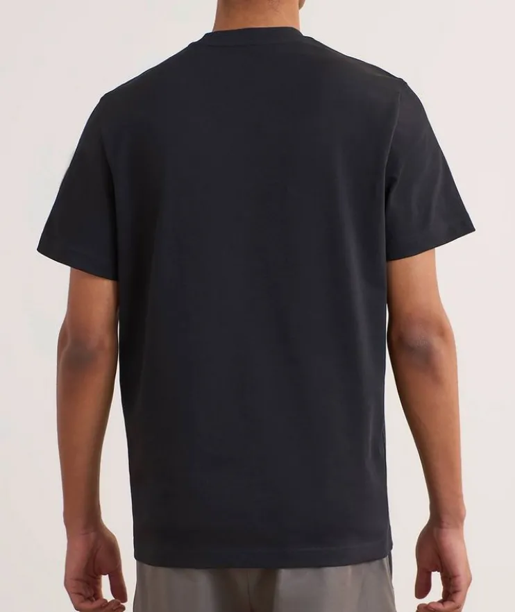 Triple Bell Cotton Crewneck T-Shirt