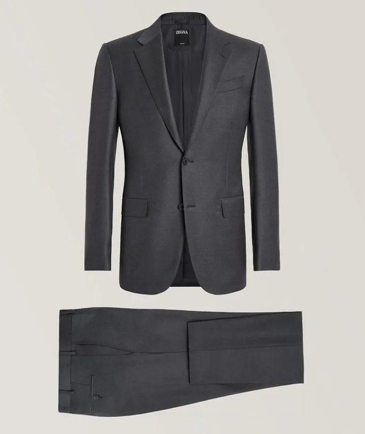 Trofeo Wool Sartorial Mélange Suit
