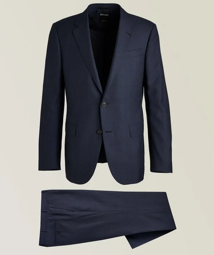 Trofeo Wool-Silk Sartorial Plaid Suit