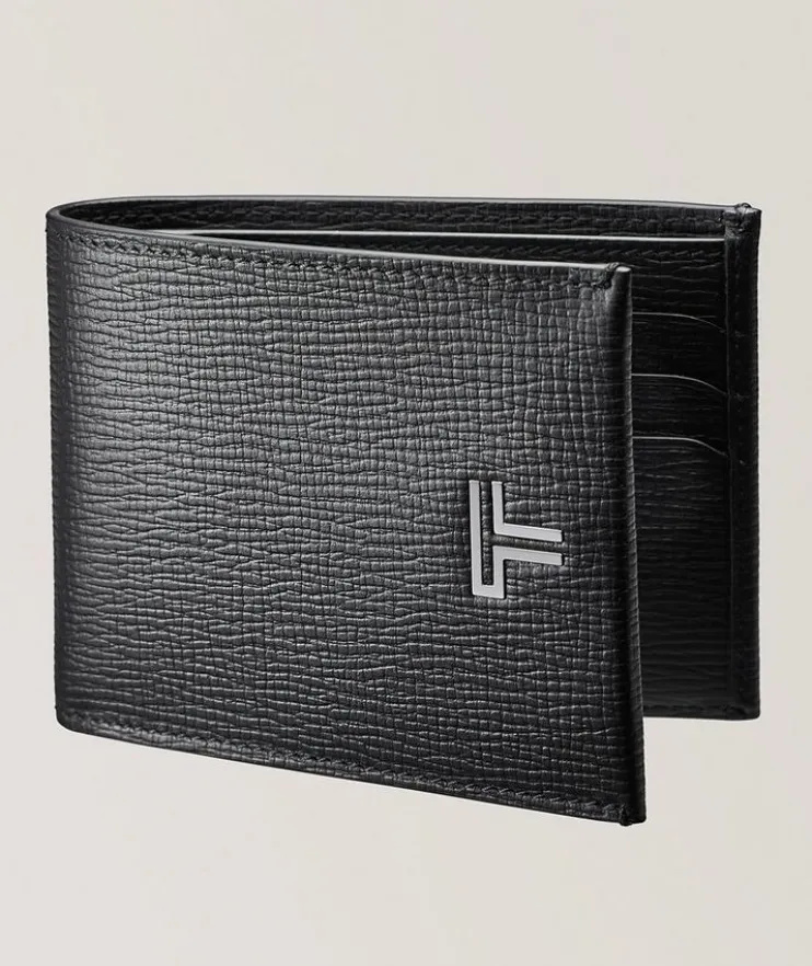 Turin Pebbled Leather Bifold Wallet