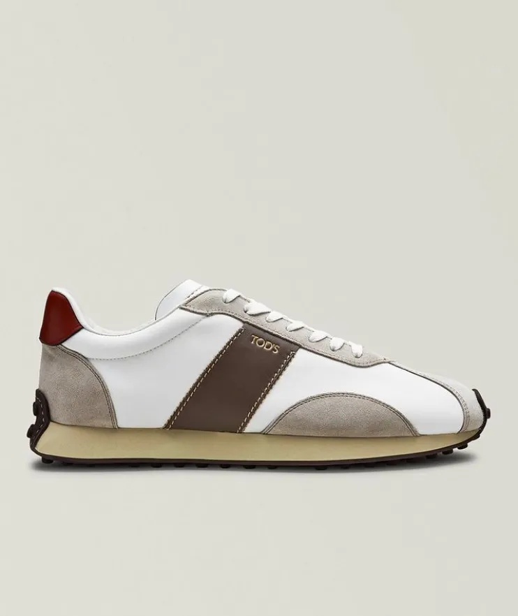 T-Vintage Leather & Suede Sneakers