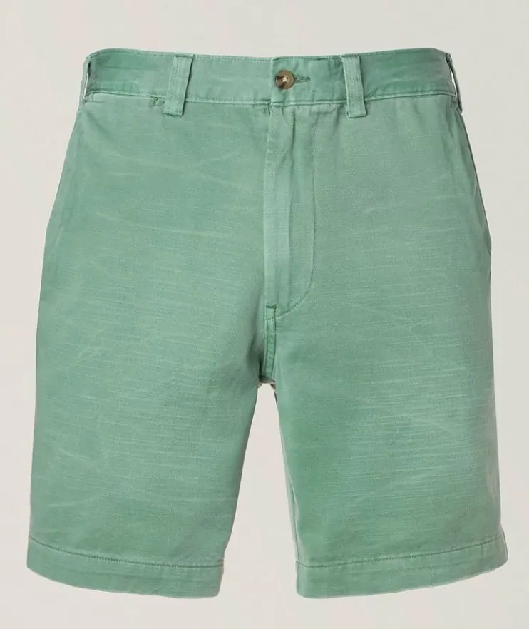 Twill Cotton Chino Shorts