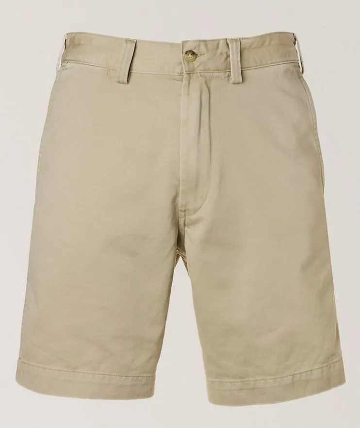 Twill Cotton Chino Shorts