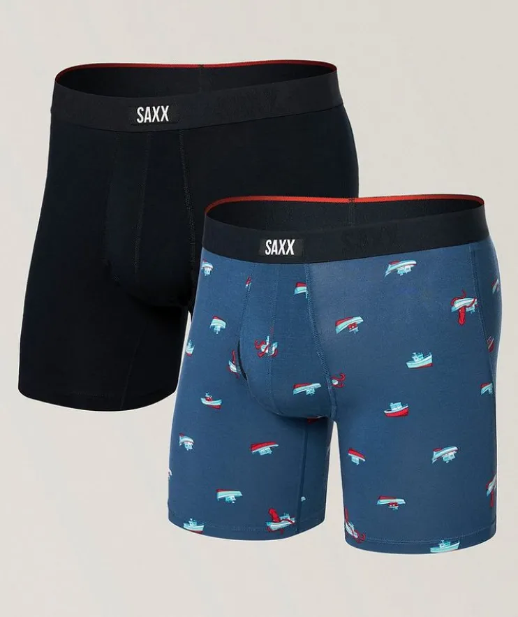 Two-Pack Vibe Let's Get Kraken Boxer Briefs