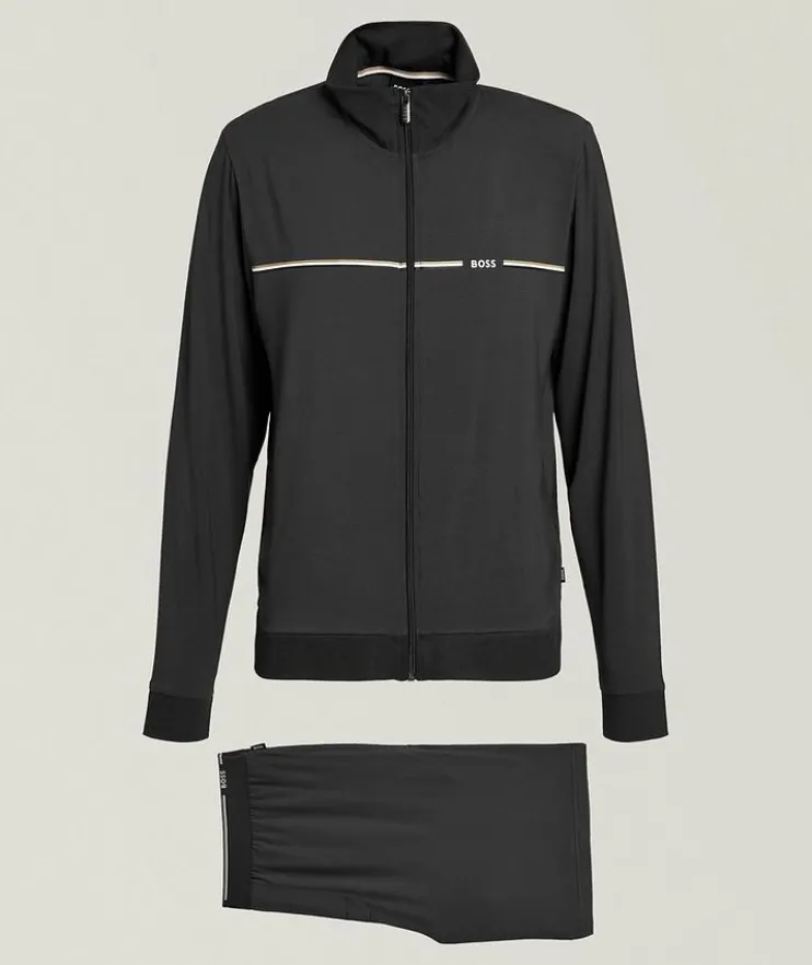 Two-Piece Stretch-Bamboo Pajama Set