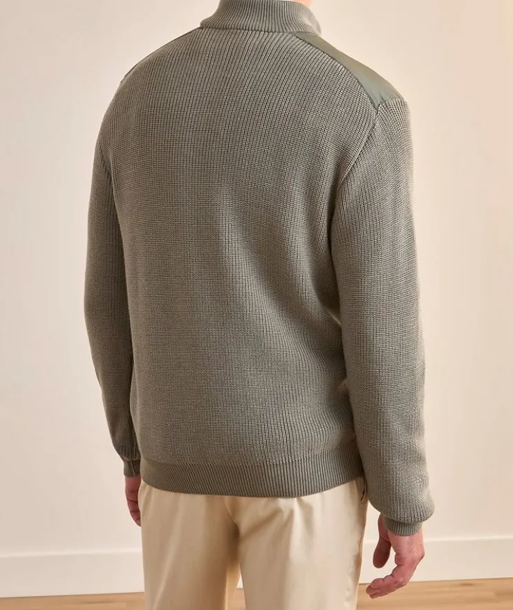 Typhoon Virgin Wool Quarter-Zip Sweater