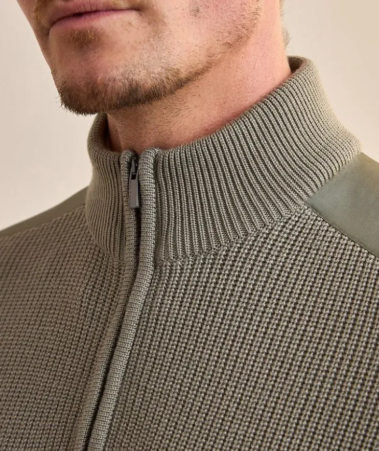 Typhoon Virgin Wool Quarter-Zip Sweater