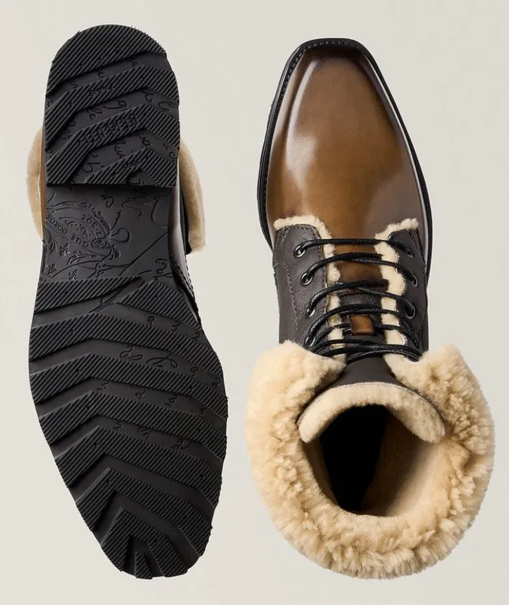 Ultima Shearling & Leather Boots
