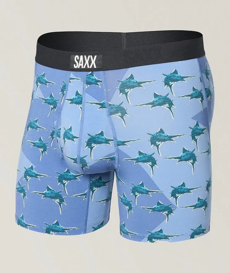 Ultra Swordfish Print Boxer Brief