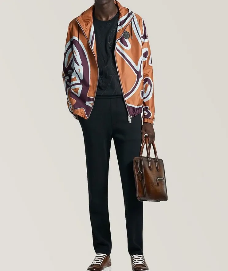 Un Jour Mini Scritto Leather Briefcase