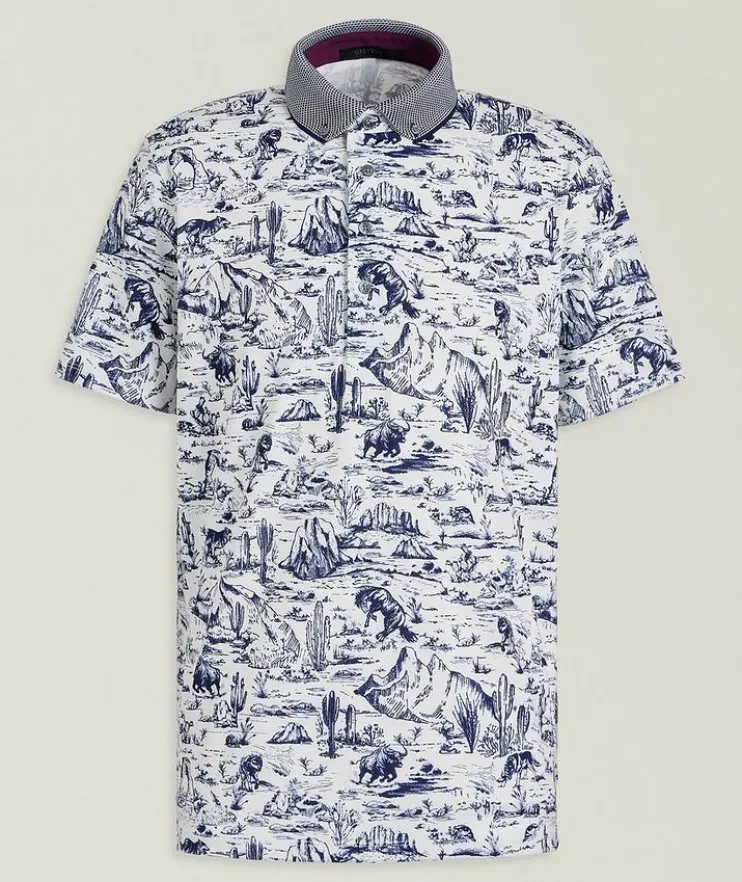 Utah Landscape Technical-Stretch Polo