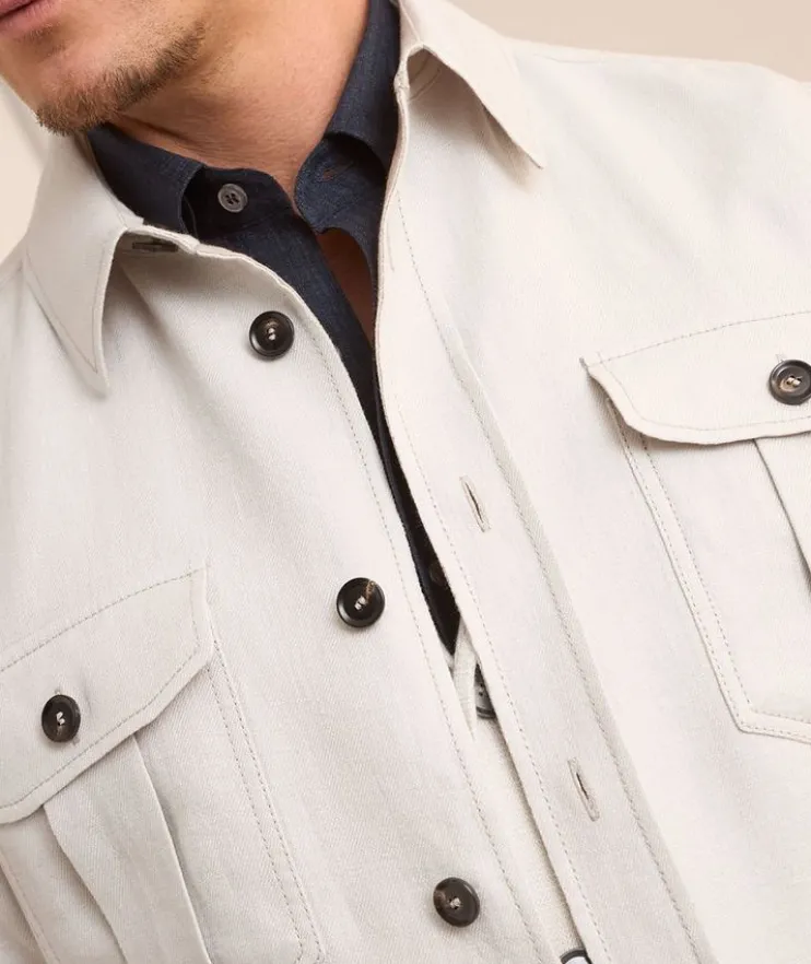 Vagabond Linen-Wool Overshirt
