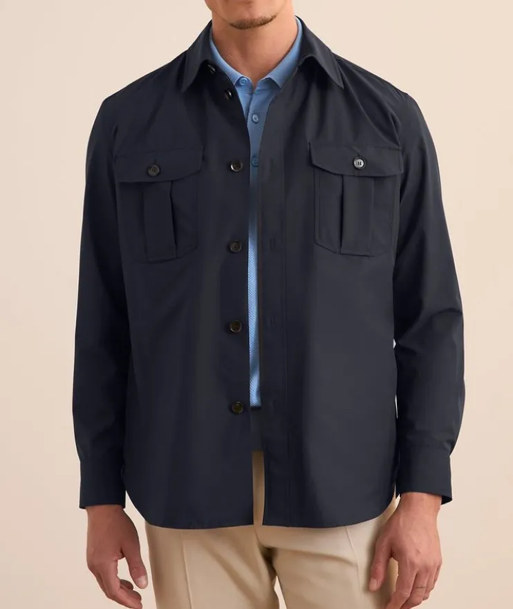 Vagabond Performa Silk Overshirt
