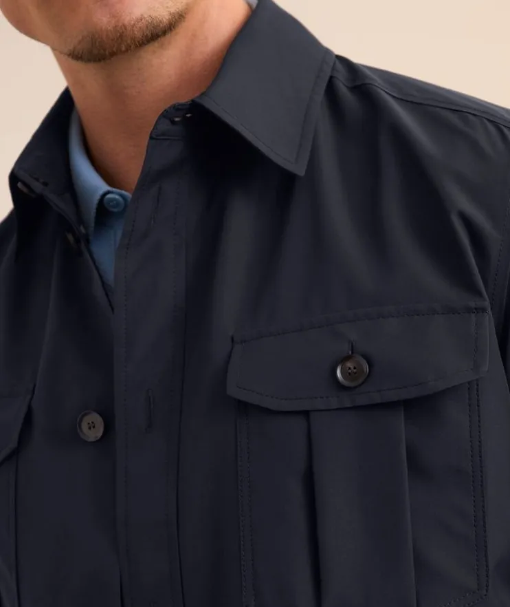 Vagabond Performa Silk Overshirt