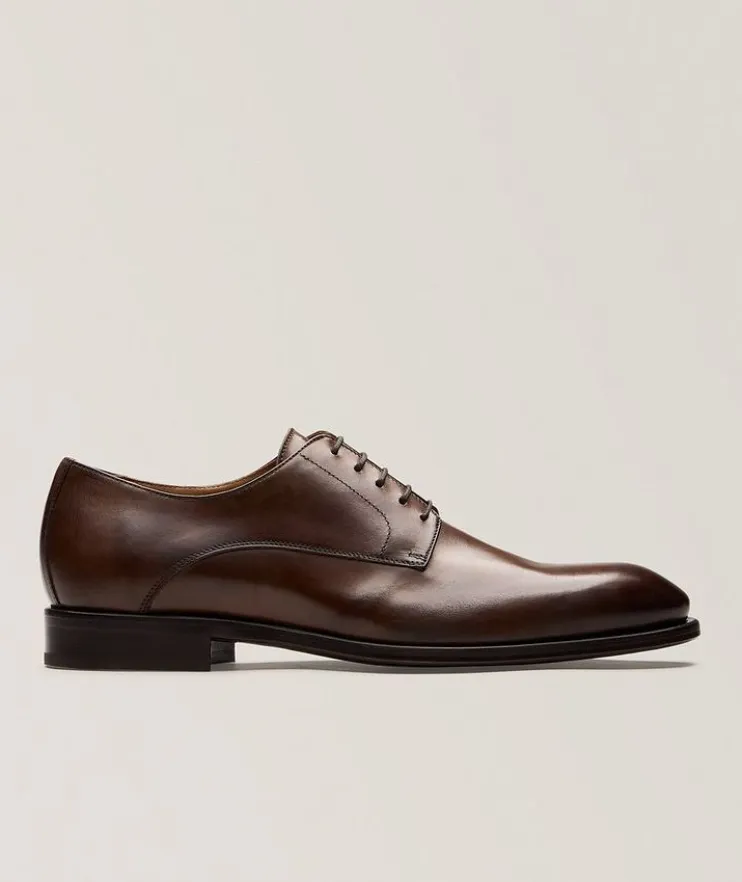 Valencia Leather Derbies