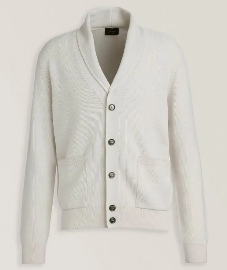 Vanisé Cashmere-Wool Shawl Cardigan