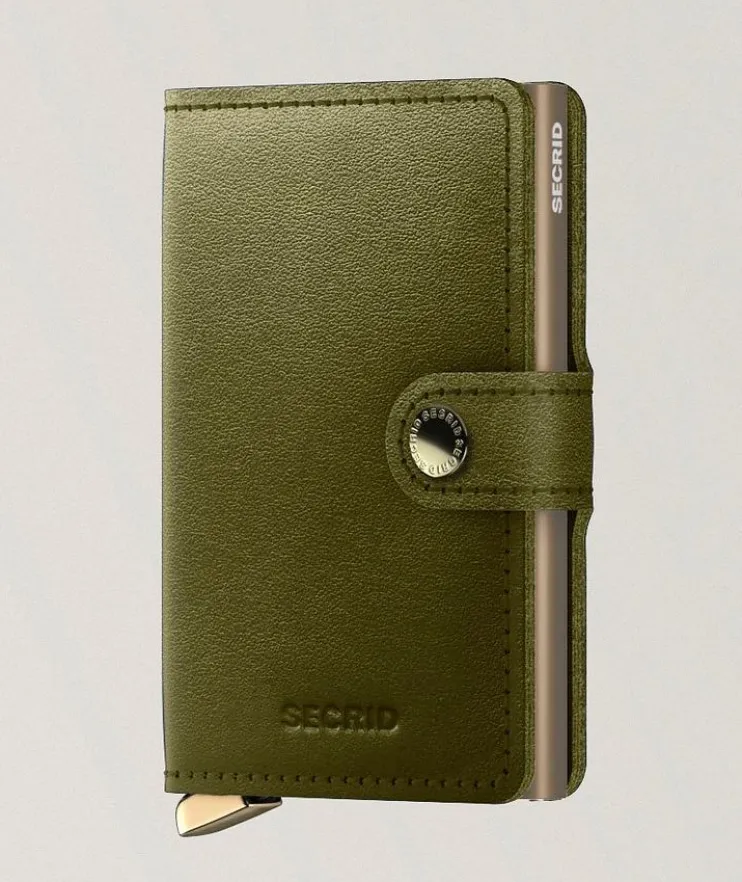 Vegetable-Tanned Leather Miniwallet