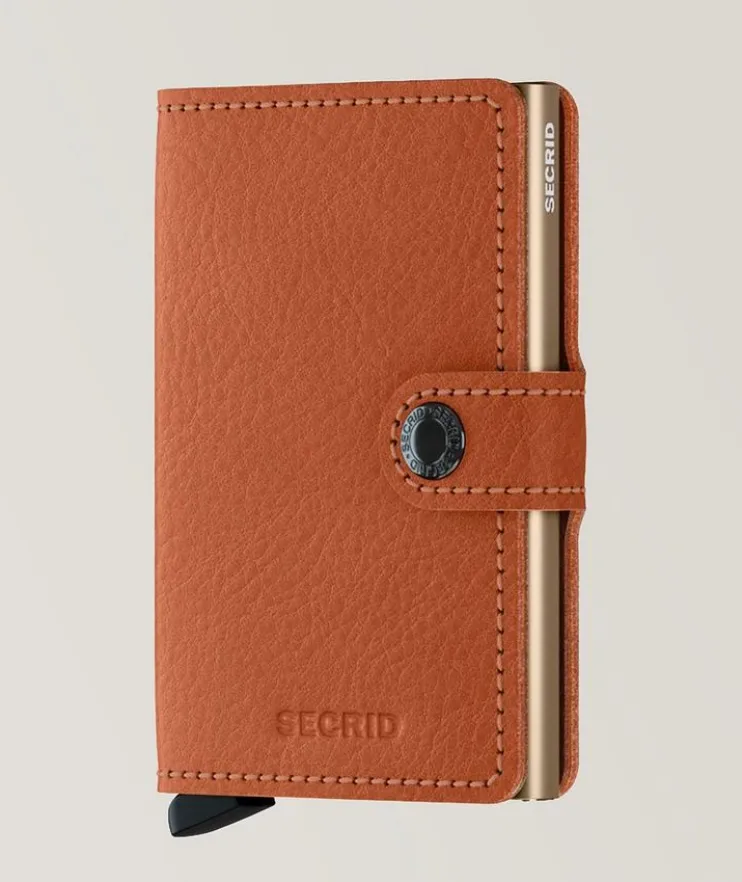 Vegetable-Tanned Leather Miniwallet