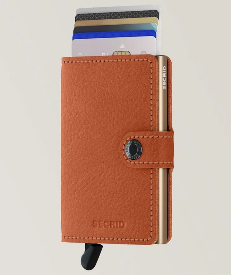 Vegetable-Tanned Leather Miniwallet