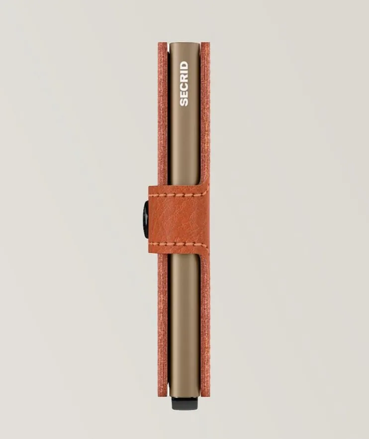 Vegetable-Tanned Leather Miniwallet