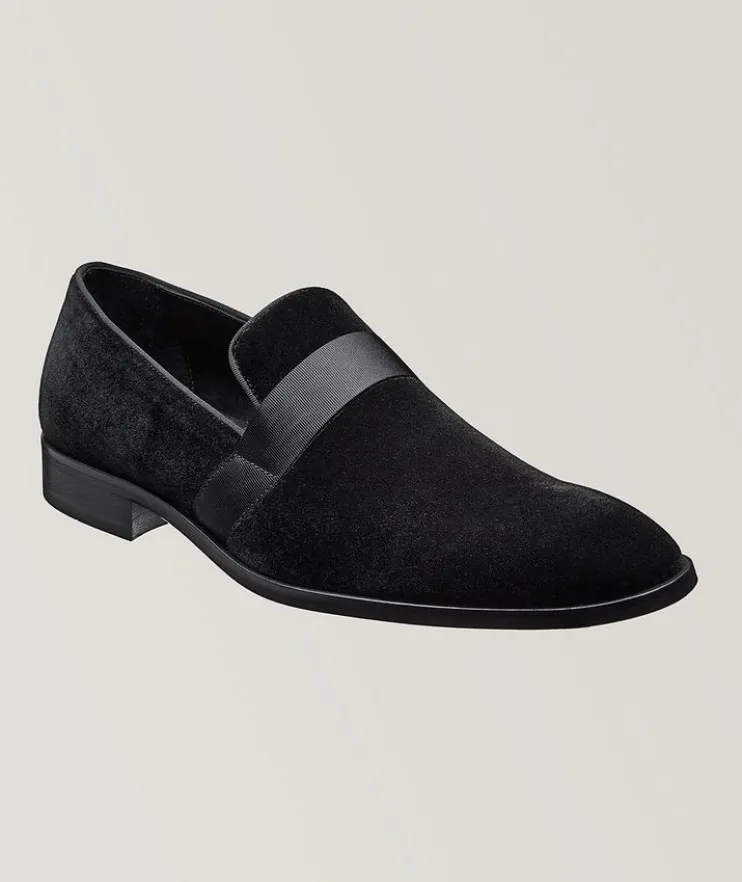 Velvet Grosgrain Loafer
