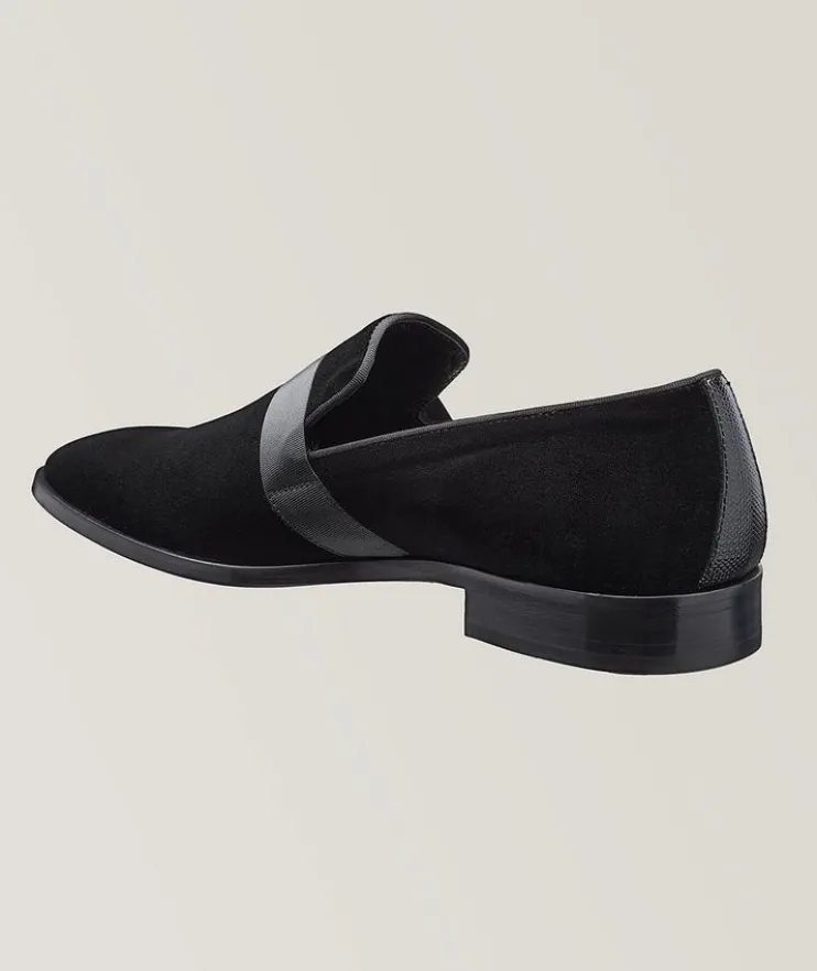 Velvet Grosgrain Loafer
