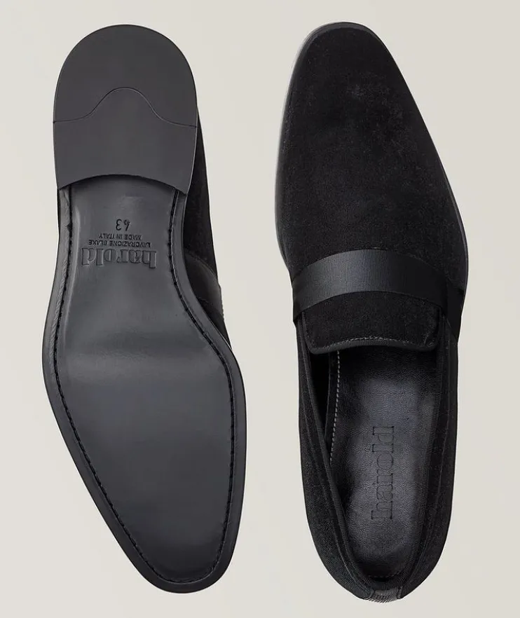 Velvet Grosgrain Loafer