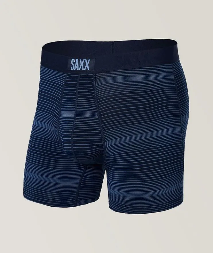 Vibe Super Soft Striped Boxer Briefs