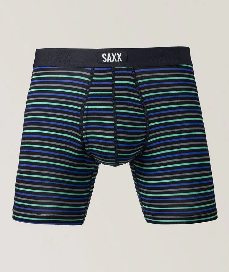 Vibe Xtra Gent's Stripe Boxer Brief