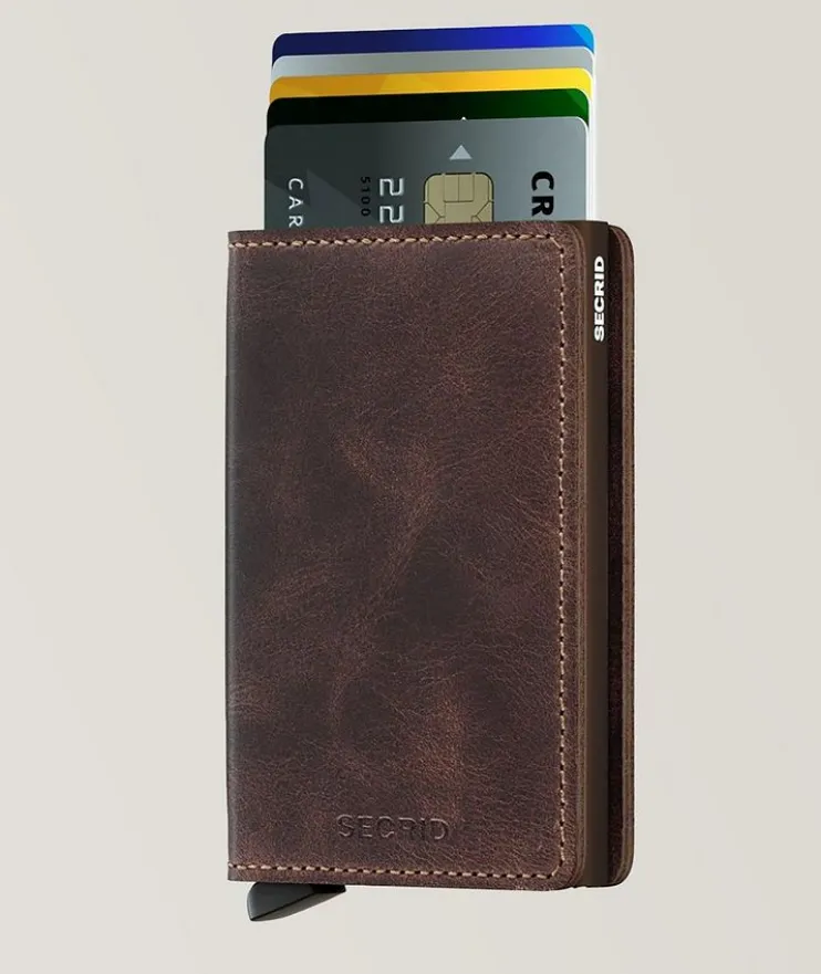 Vintage Leather Slimwallet