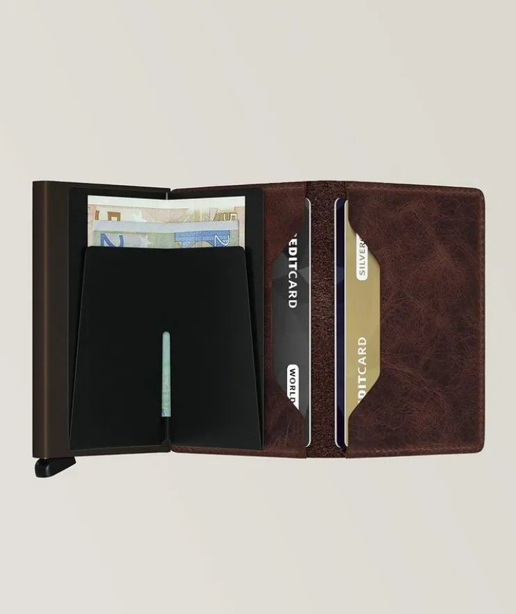 Vintage Leather Slimwallet