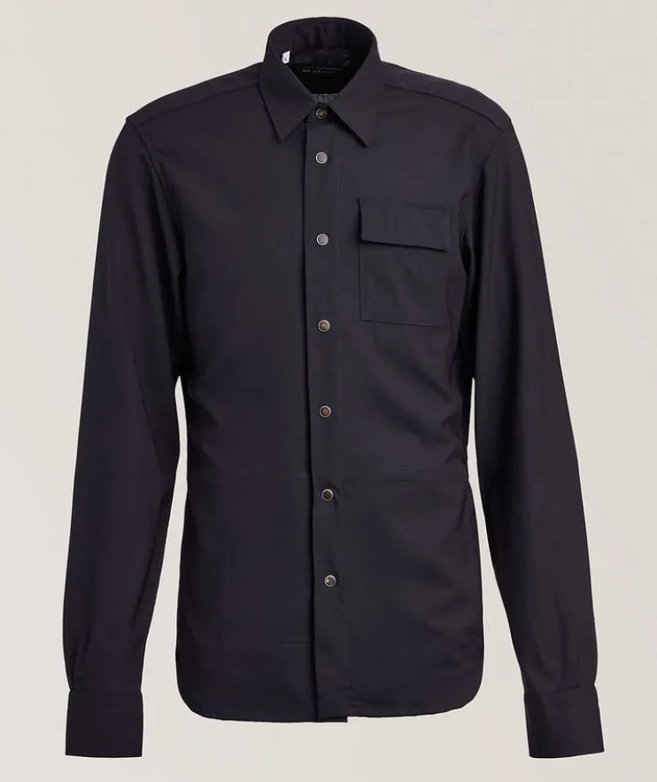 Virgin Wool Overshirt