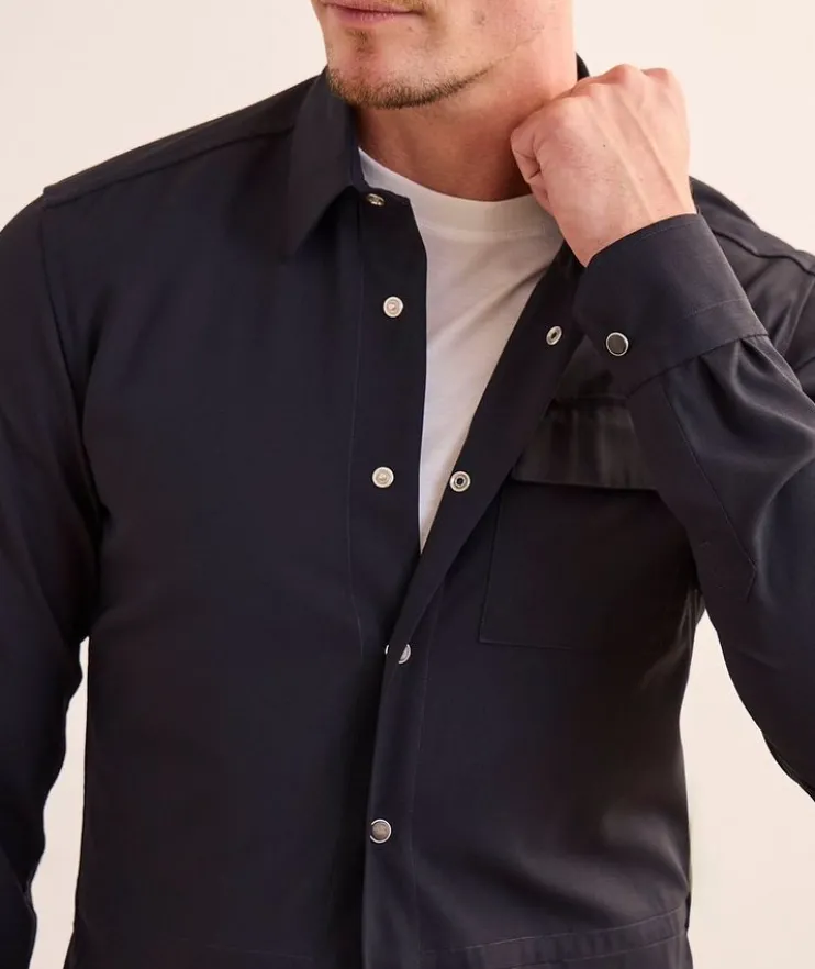 Virgin Wool Overshirt