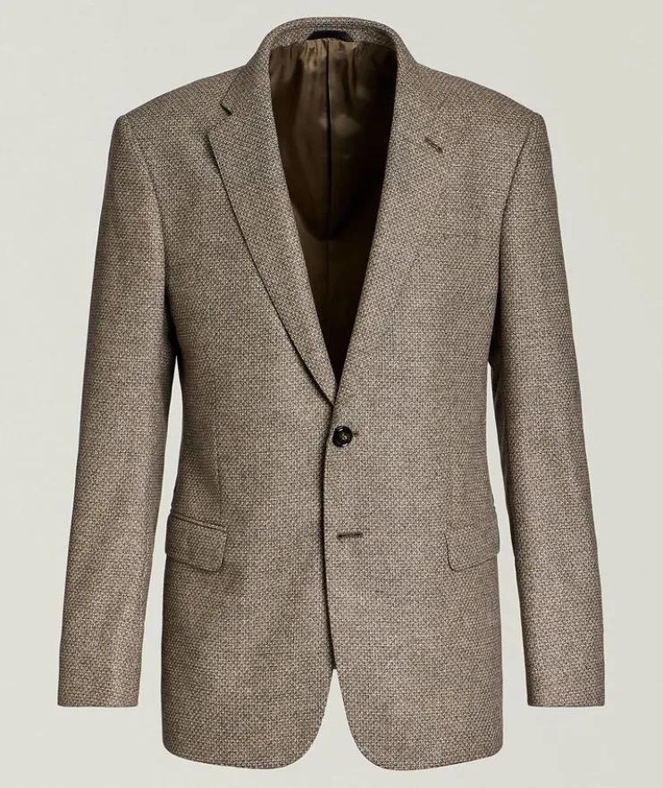 Virgin Wool-Cashmere Sport Jacket