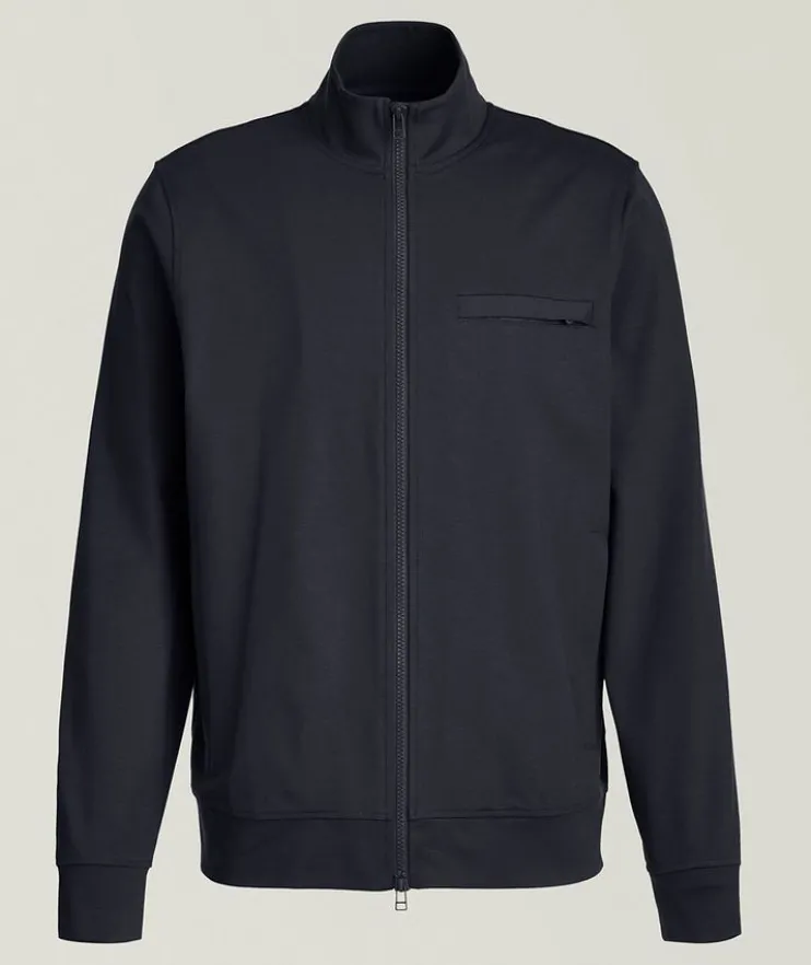 Viscose-Blend Track Jacket