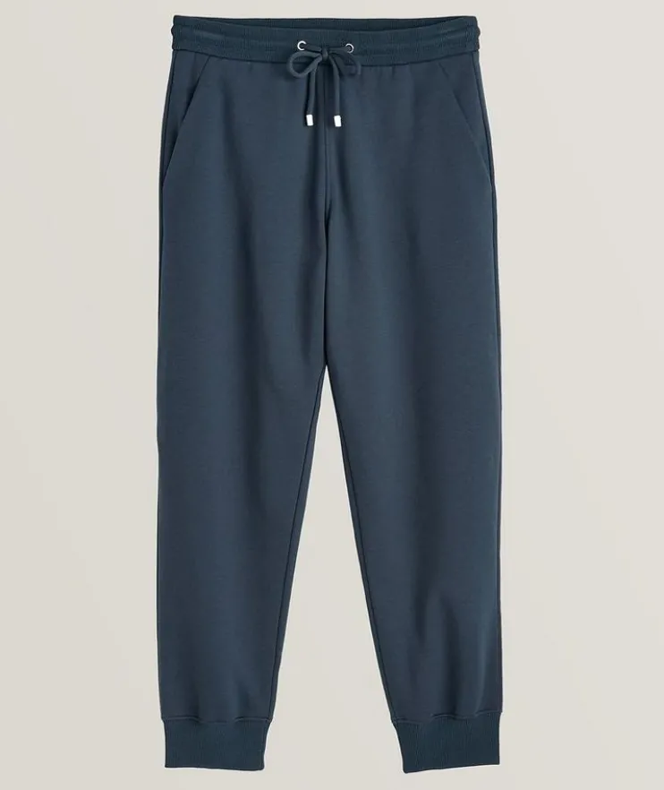 Viscose-Stretch Drawstring Sweatpants