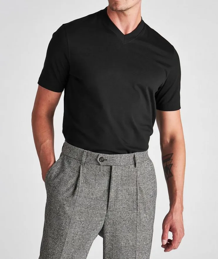 V-Neck Cotton T-Shirt