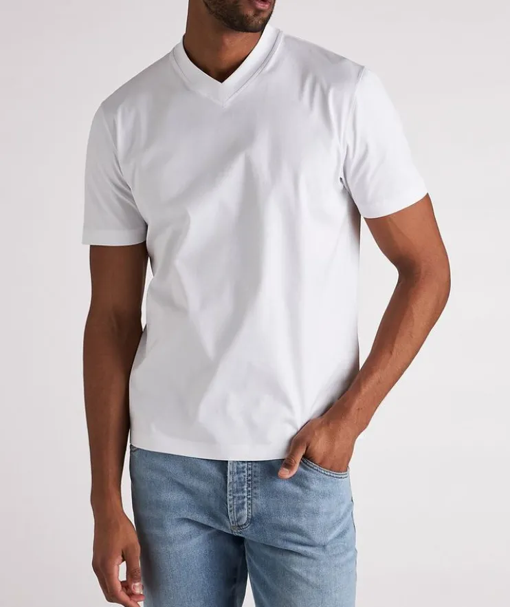 V-Neck Cotton T-Shirt