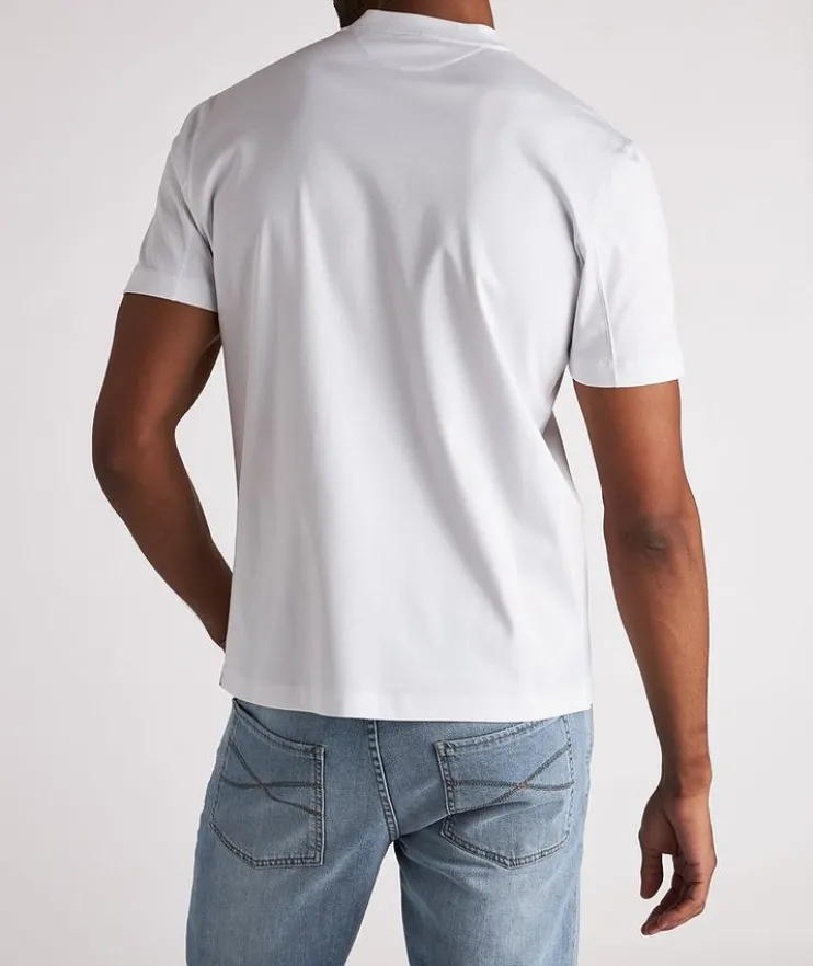 V-Neck Cotton T-Shirt