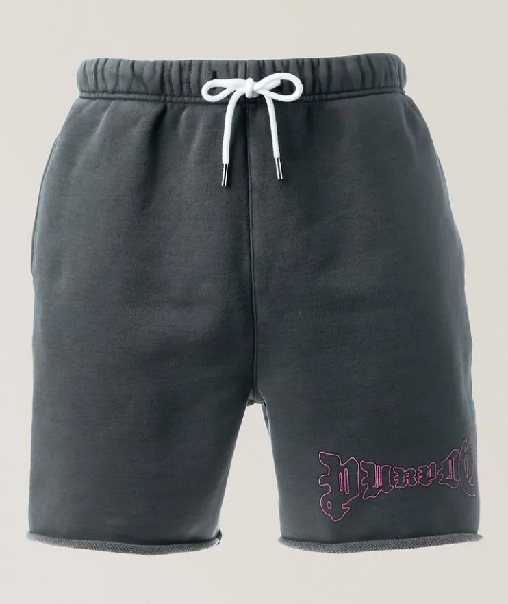 Washed Arched Gothic Sweatshorts
